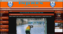 Desktop Screenshot of futsal.inprex.pl