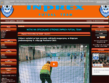 Tablet Screenshot of futsal.inprex.pl
